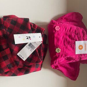 NWT-Lot of 2 Girls Skirts size 6X *IZ BYER* Style 4266R; Size6*Gymboree* RN70530